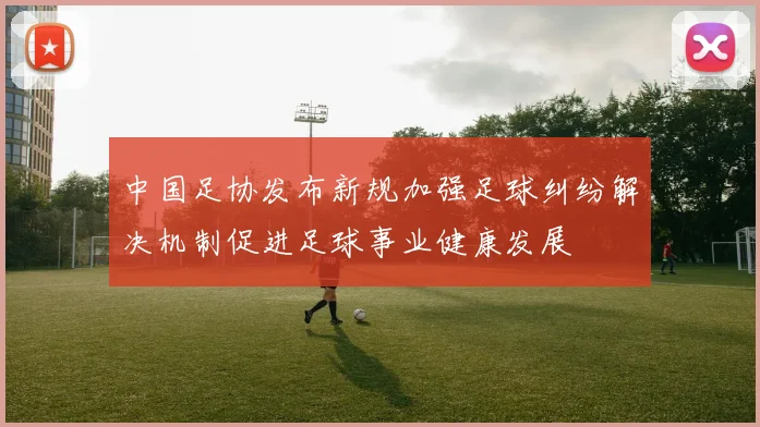 中国足协发布新规加强足球纠纷解决机制促进足球事业健康发展